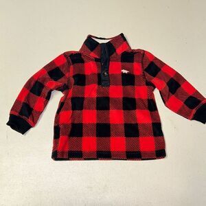 18m carters plaid pullover